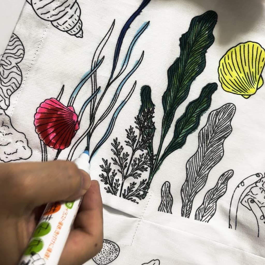 塗りゆしの色の付け方